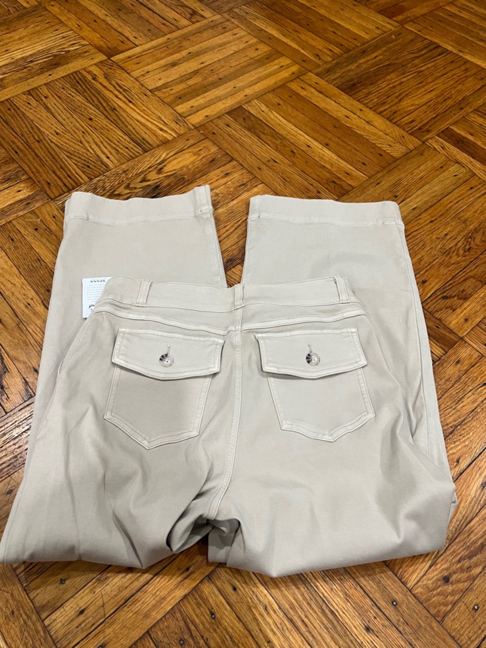 SPANX Cropped Wide-Leg Pants size L - Picture 7 of 7